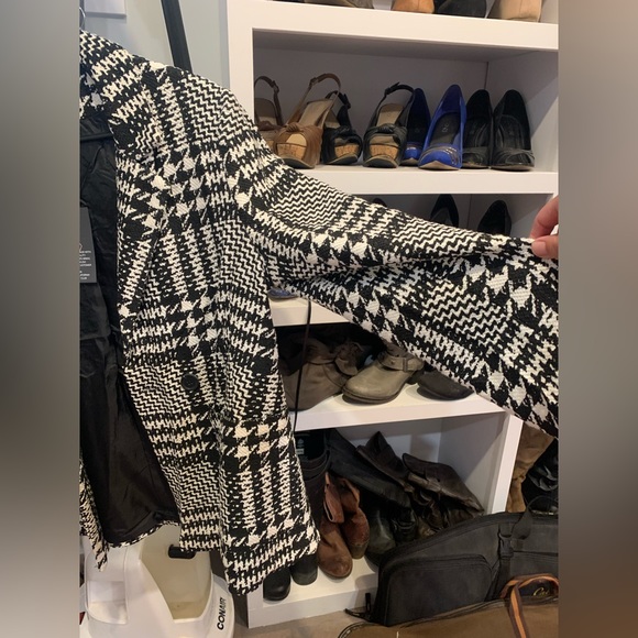 Piper black and white plaid blazer - Picture 4 of 6